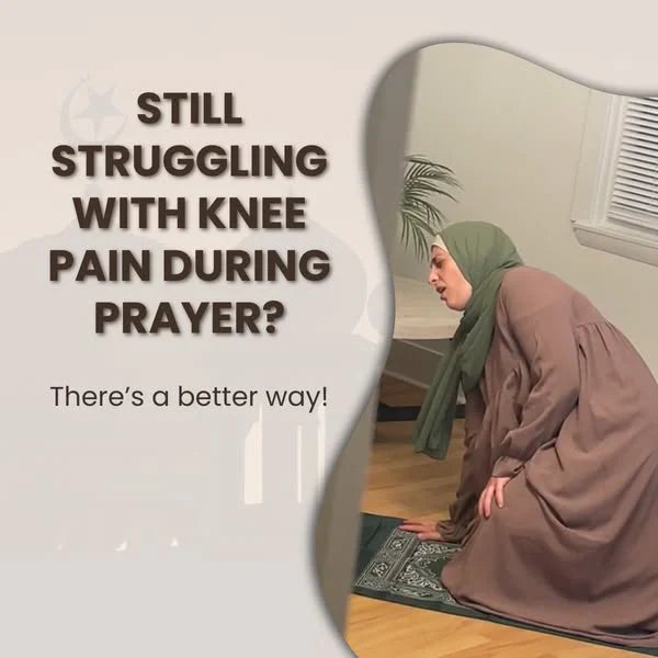 Sajood Relief Prayer Mat β Extra Large Islamic Rug for Knee & Joint Support