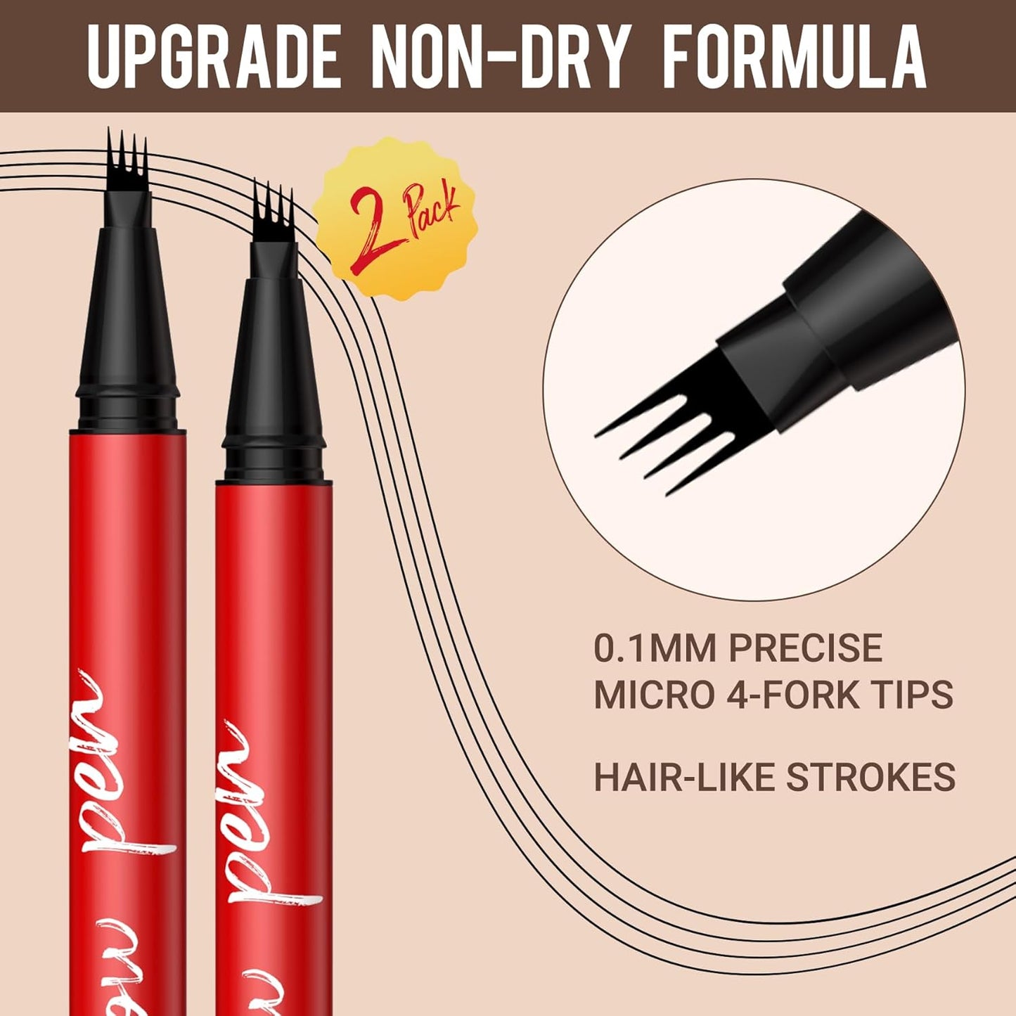 Waterproof Liquid Eyebrow Pencil