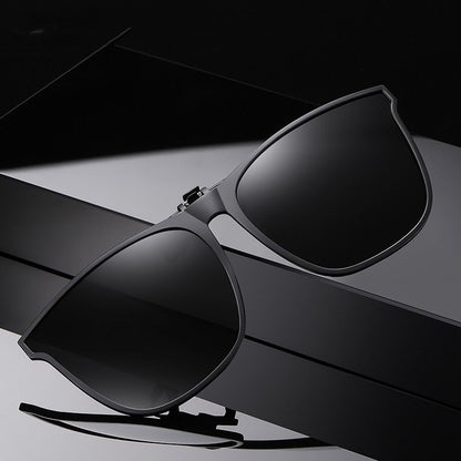 SunAura Polarized Clip-On Sunglasses