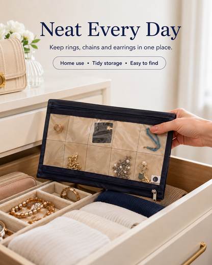 Travel jewelry Organizer Bag