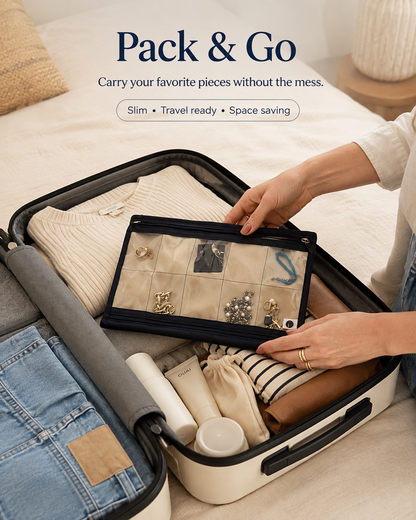 Travel jewelry Organizer Bag