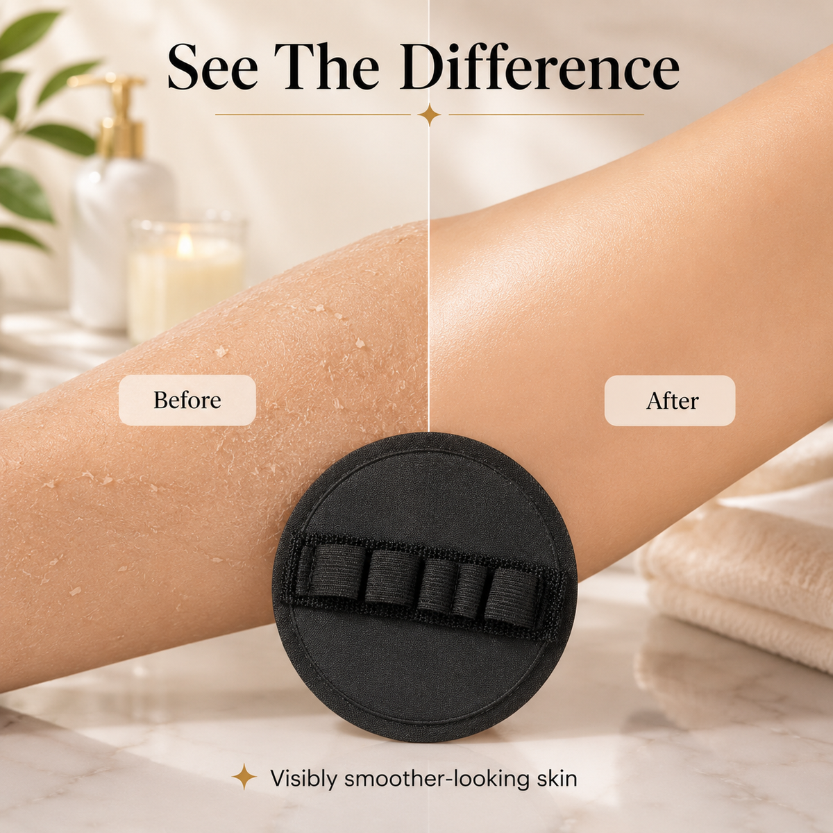 4-in-1 Exfoliating Scrubber Set | Reveal Silky Smooth Skin In Every Shower
