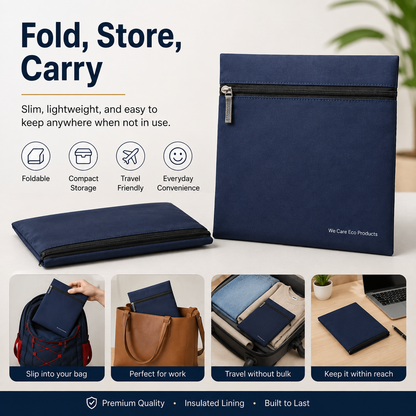Portable Insulated Lunch Pouch for Tiffin Box