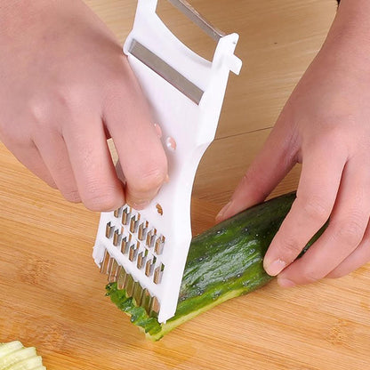 5 in 1 Multifunctional Vegetable Slicer Shredder Chopper Peeler Shredding Kitchen Knife