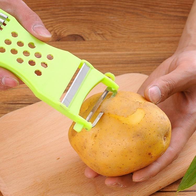 5 in 1 Multifunctional Vegetable Slicer Shredder Chopper Peeler Shredding Kitchen Knife