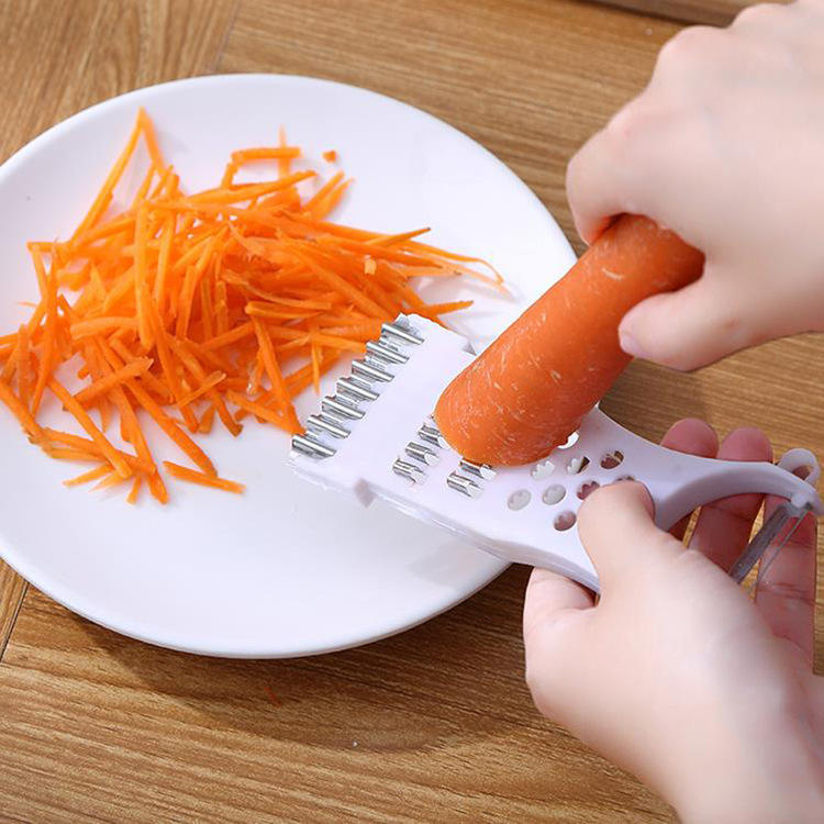 5 in 1 Multifunctional Vegetable Slicer Shredder Chopper Peeler Shredding Kitchen Knife