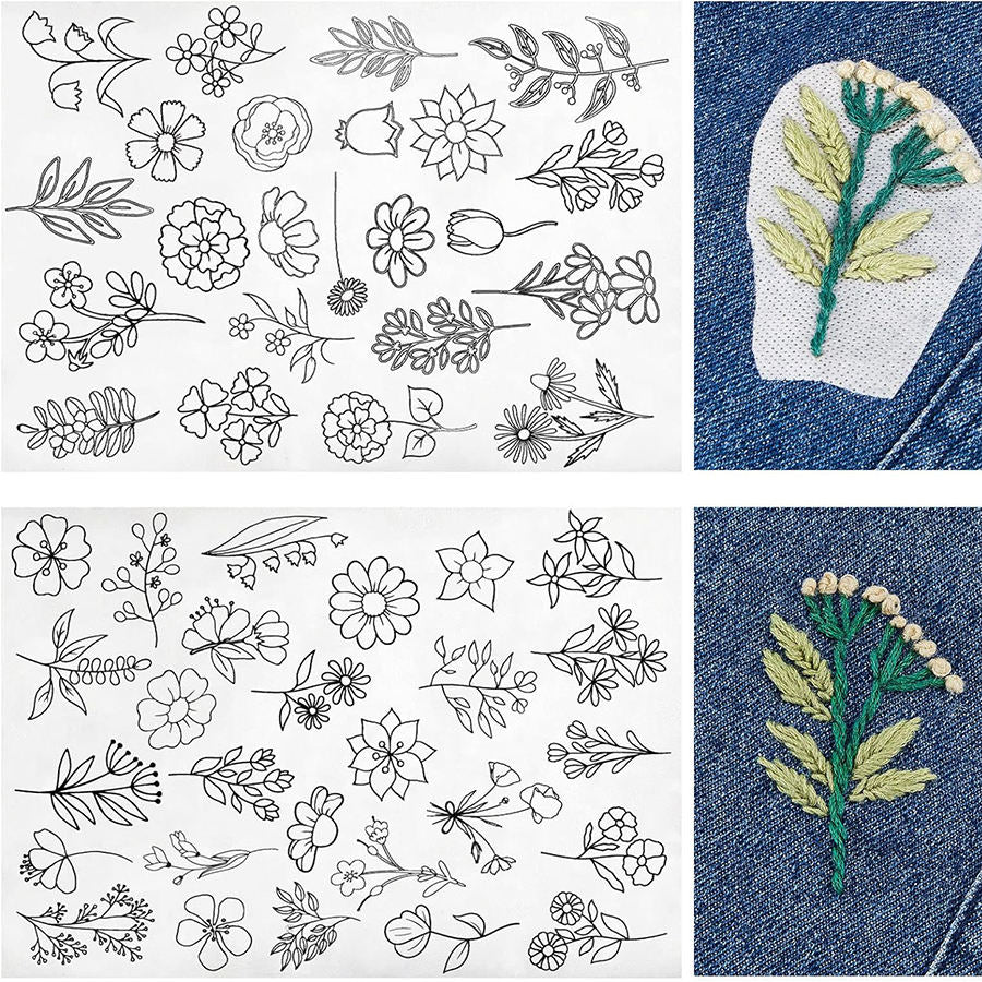 Stick & Stitch Embroidery Guide ( Water Soluble )