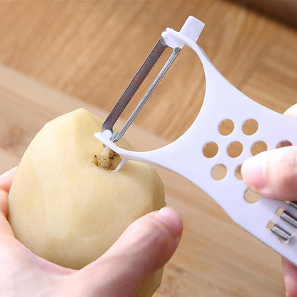5 in 1 Multifunctional Vegetable Slicer Shredder Chopper Peeler Shredding Kitchen Knife