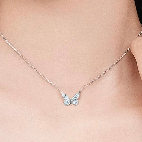 Imperial Butterfly Premium Glow Necklace