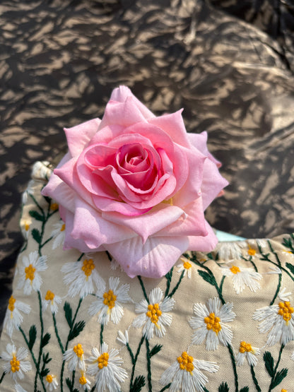 Pink Rose Hair Claw