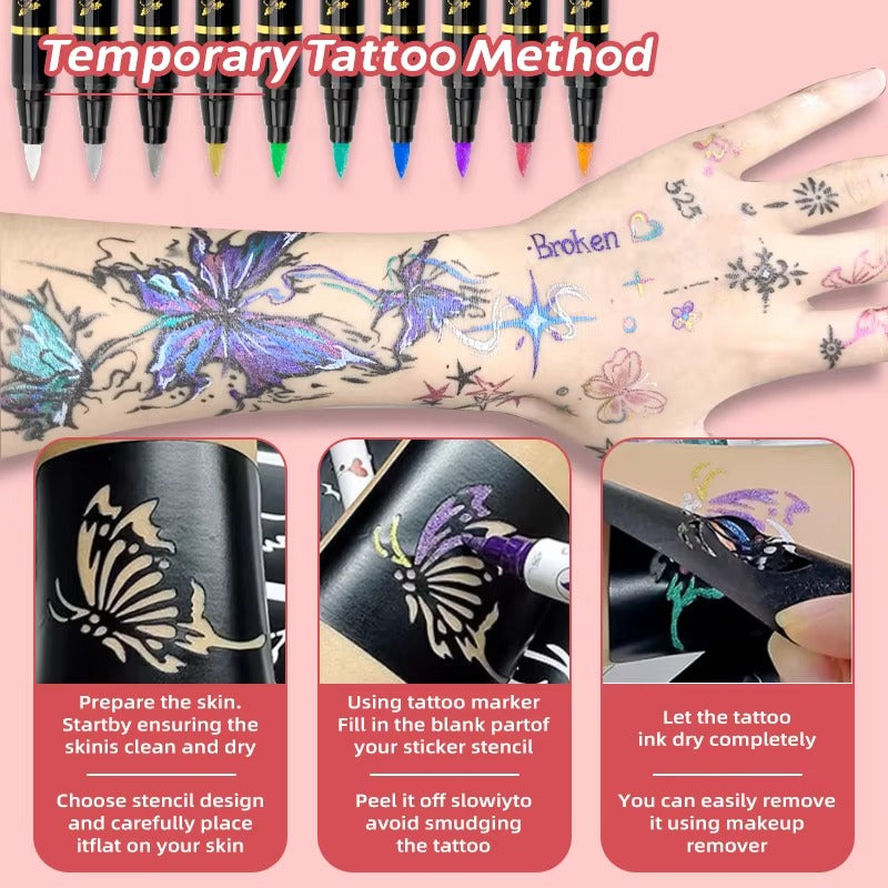 Temporary Tattoo Marker Pen