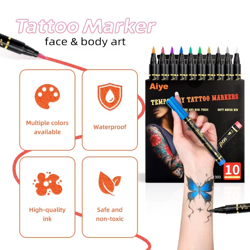 Temporary Tattoo Marker Pen